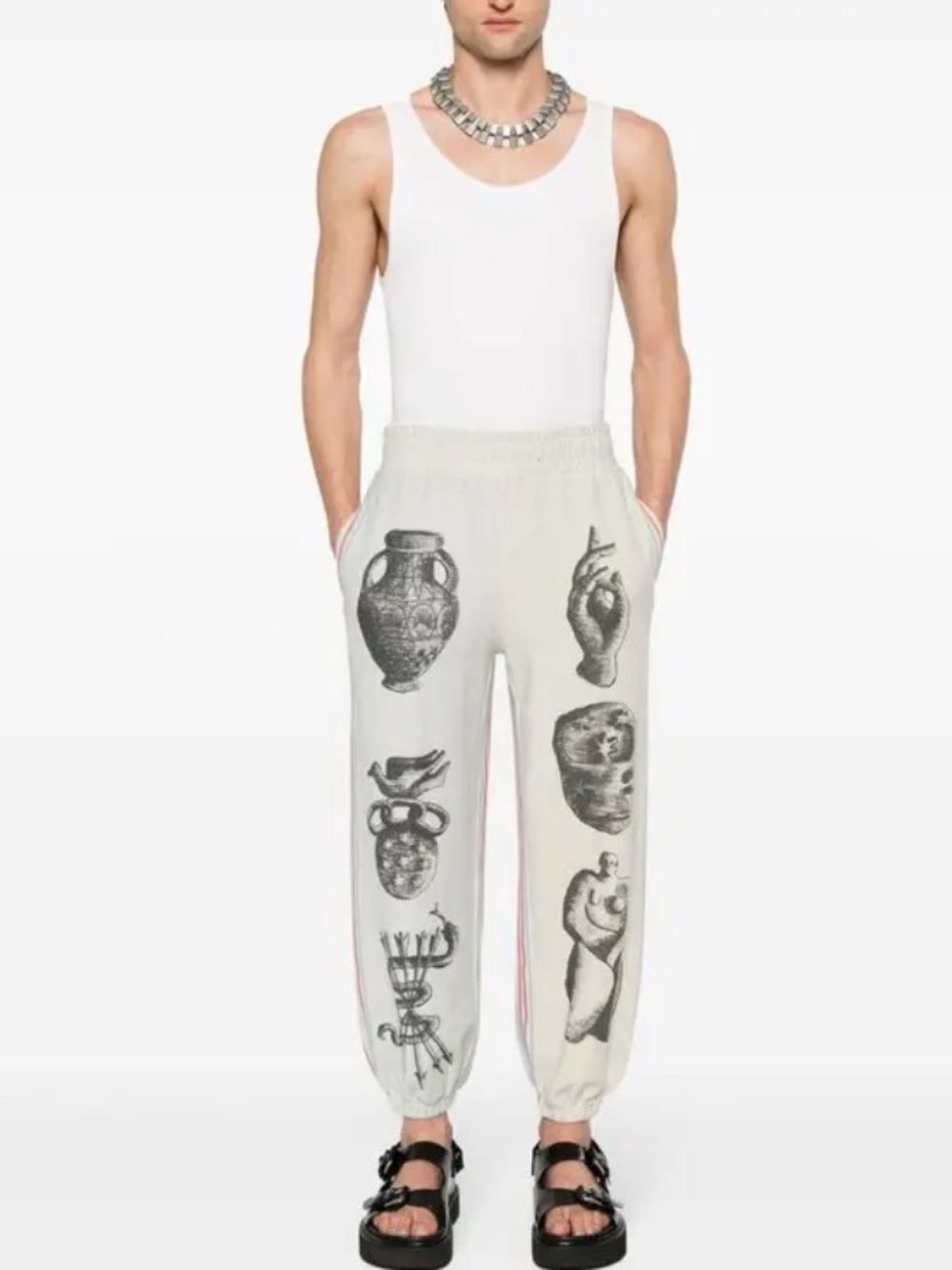 UNTITLED ARTWORKS 
Sweats Reversed Track Pants